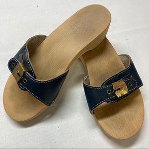 dr scholl wooden sandals australia